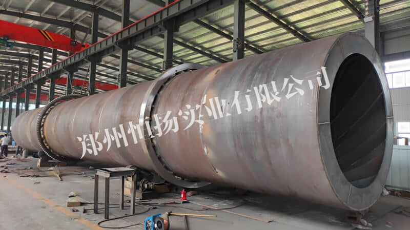客戶定制的直徑3.2米烘干機