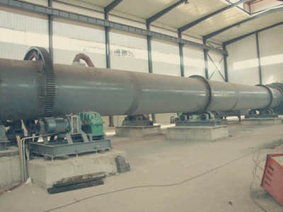 污泥烘干機某安裝現場，主體已經安裝到位